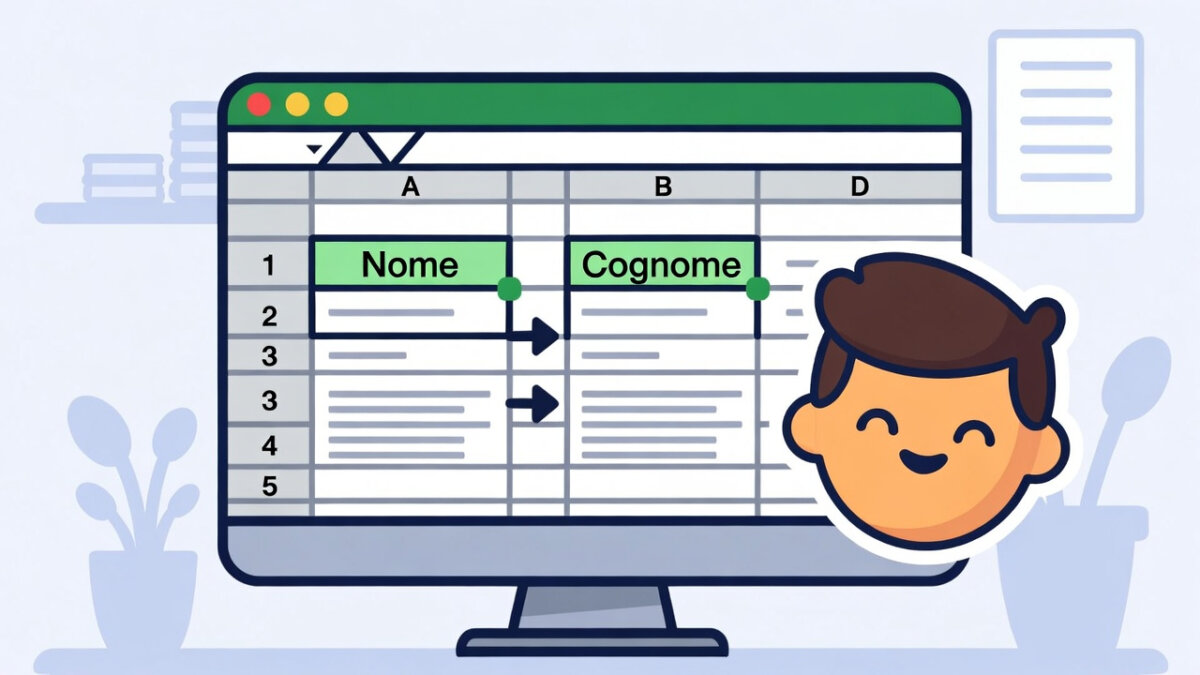 Come separare nome e cognome in Excel senza impazzire