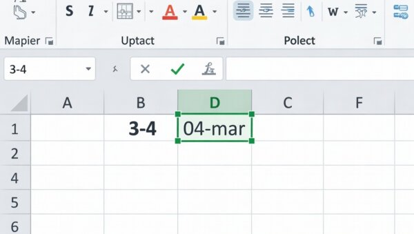 errore comune excel numeri in data